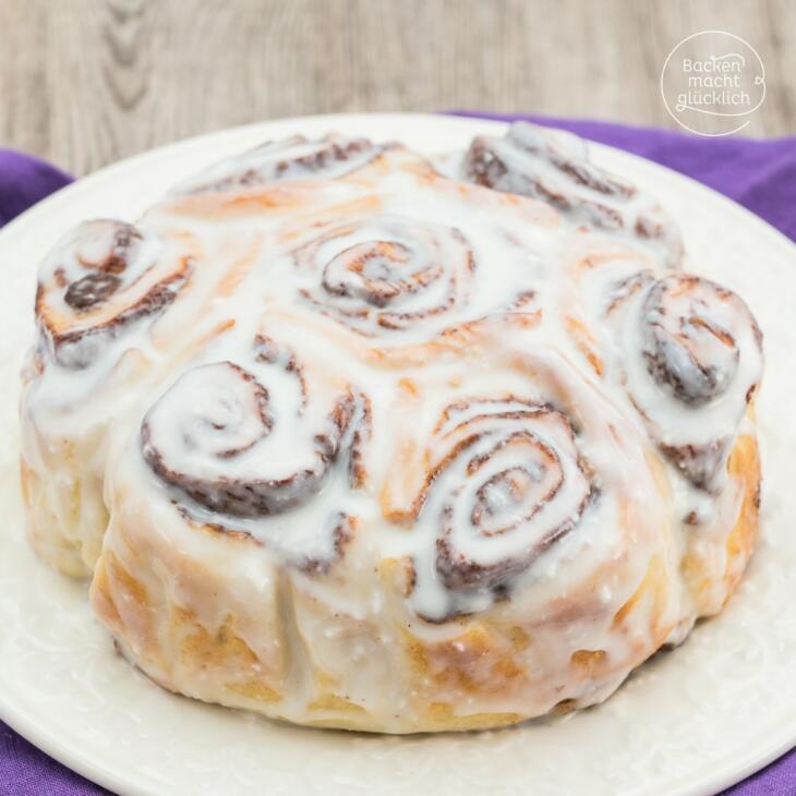 Zimtschnecken ohne Zucker