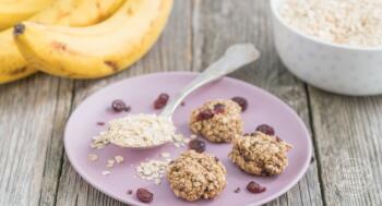 Haferflockenkekse ohne Zucker, Mehl und Fett