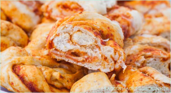 Gefülltes Pizzabrot (Partybrot)
