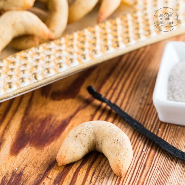 Fettarme Vanillekipferl
