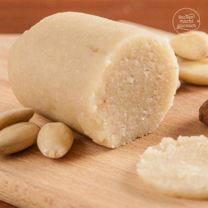 Selbstgemachtes Marzipan