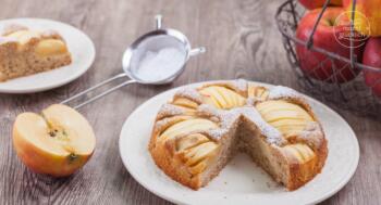 Gesunder Apfelkuchen
