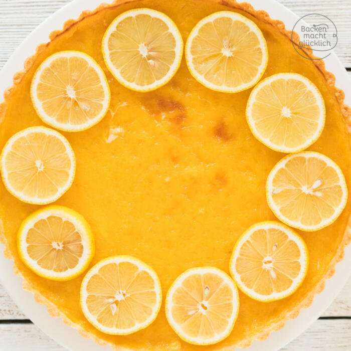 Zitronentarte Tarte au citron Rezept