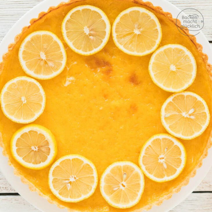 Tarte au citron (Zitronentarte)