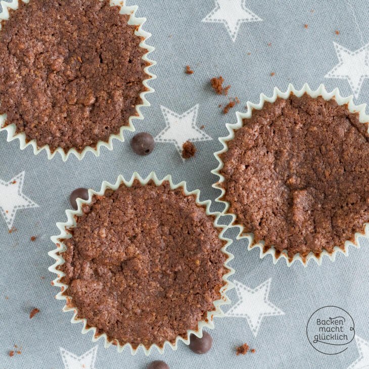 Vegane Schokomuffins