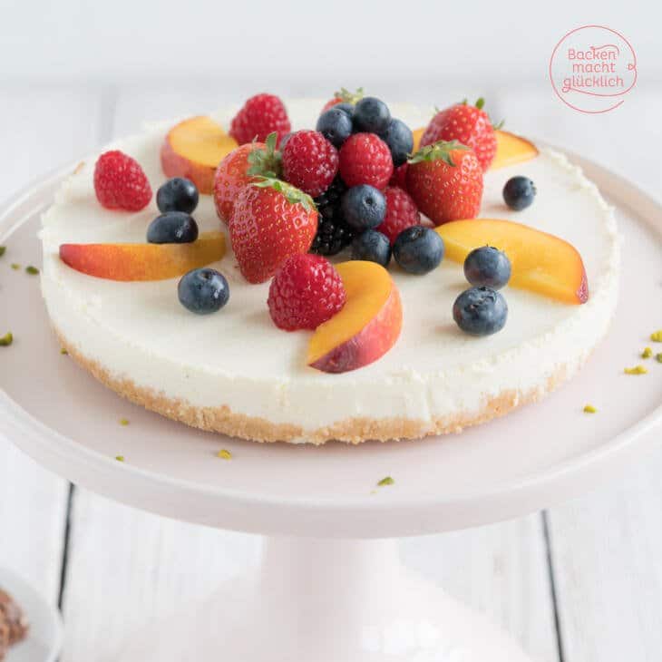 Klassische Philadelphia-Torte