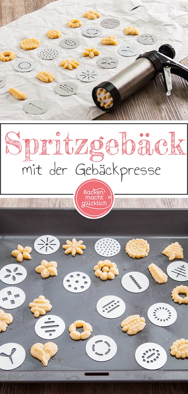 Schöne Kekse auf Knopfdruck? Mit der Plätzchenpresse klappt´s! Ausführlicher Gebäckspritzen-Test inklusive Tipps und erprobtem Rezept für wunderschöne Plätzchen aus der Gebäckpresse, das garantiert gelingt