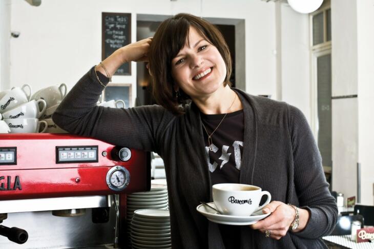 Cynthia Barcomis Cafés in Berlin haben mittlerweile Kultstatus. Ich war leider noch nicht dort... Foto: Jackie Hardt