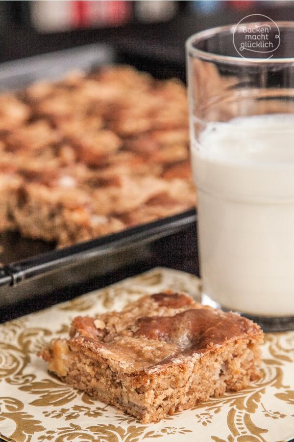 Amerikanischer Apfelkuchen vom Blech | Backen macht glücklich