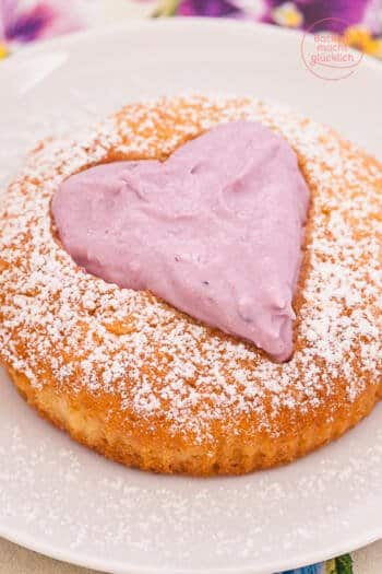 Muttertagscupcakes mit Beeren