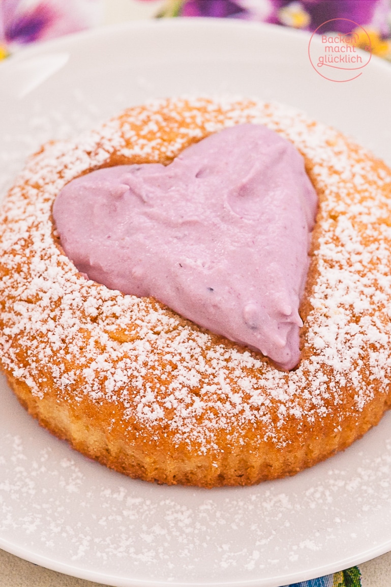 Muttertagscupcakes mit Beeren