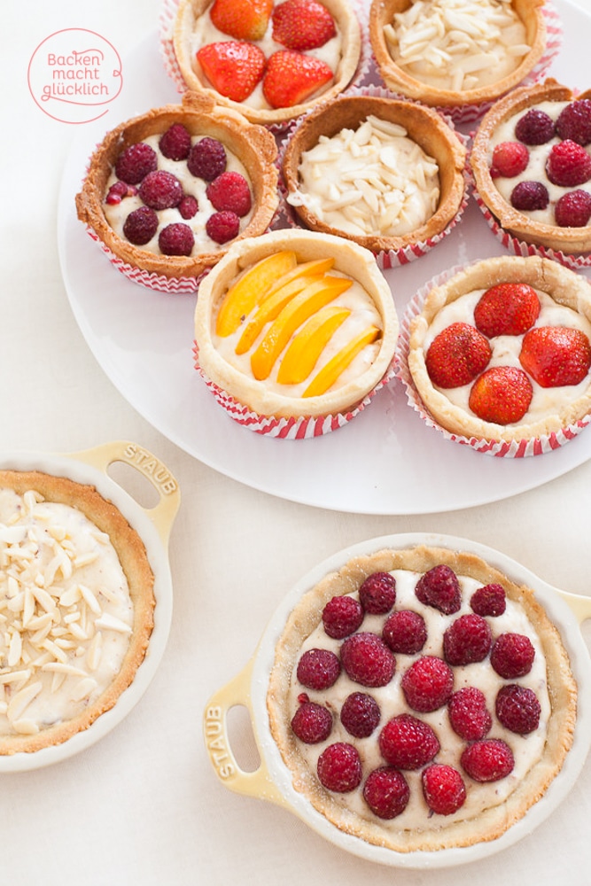 Beeren Mandel Tartelettes