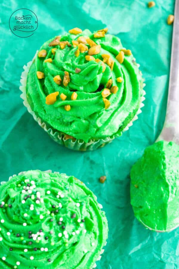 cupcakes grüne farbe