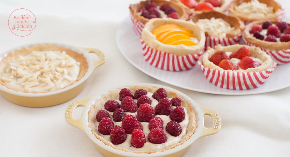 Mandel-Tartelettes mit Beeren | Backen macht glücklich