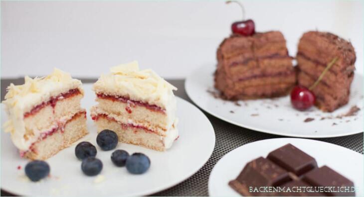 Schokoladentoertchen mit Rezept Schokoladensahne