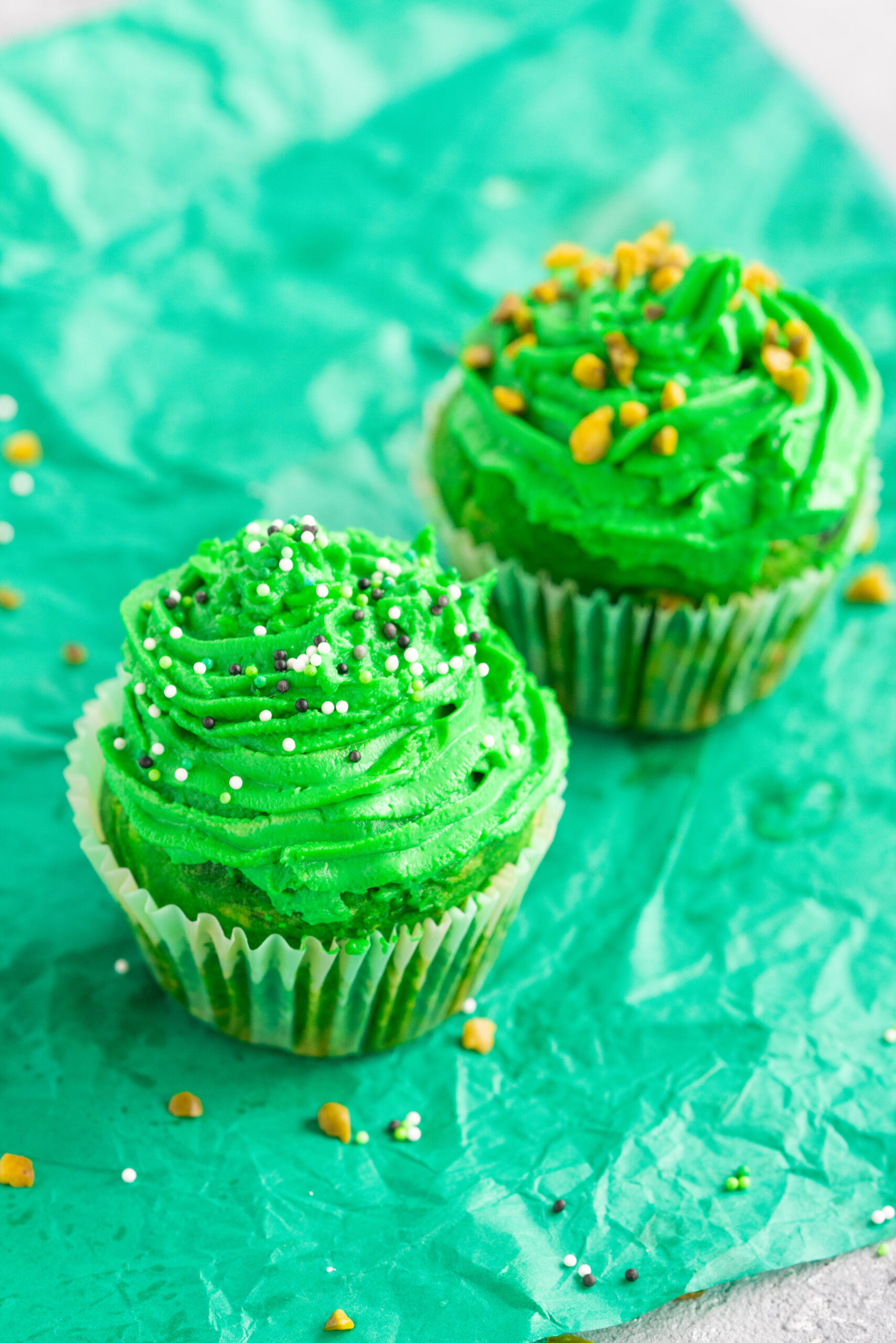 Waldmeister Cupcakes Rezept