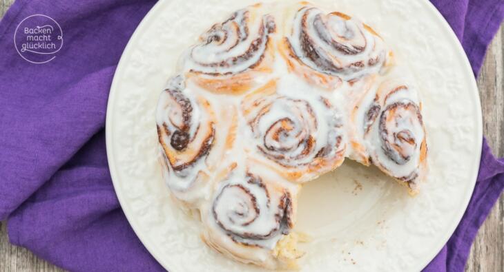 Zimtschnecken ohne Zucker