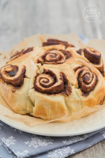 Zimtschnecken ohne Zucker Rezept