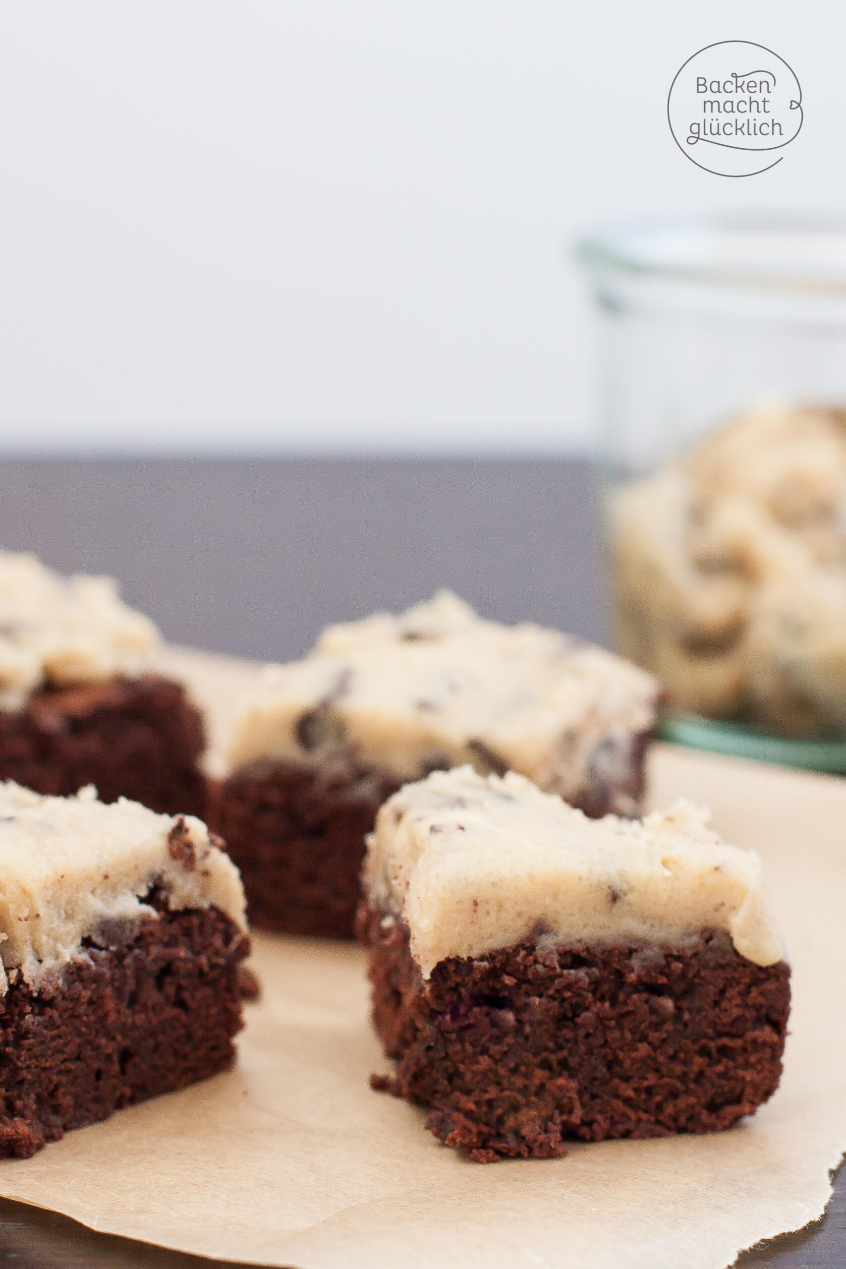 Cookie Dough brownie Rezept