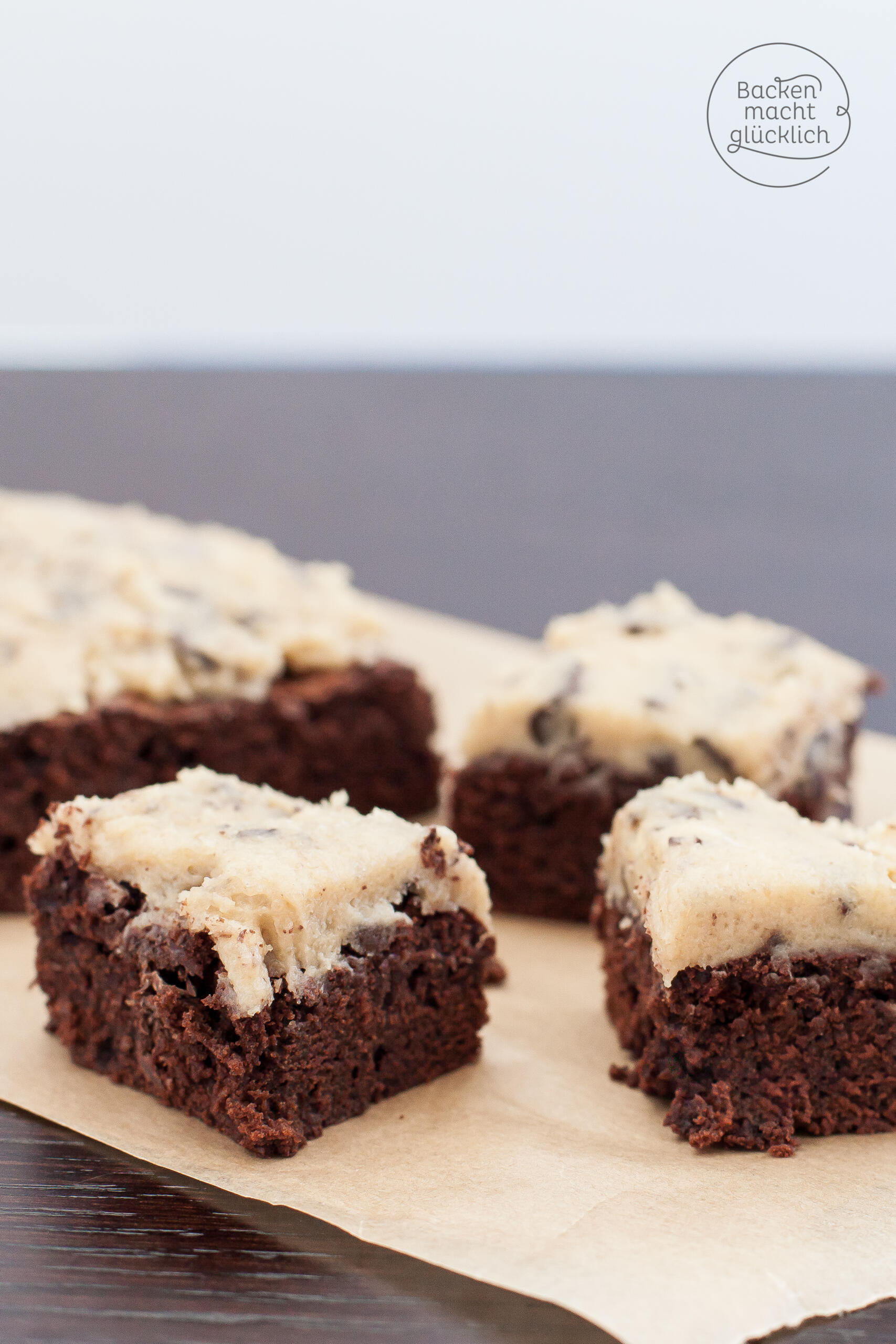 Keksteig brownies