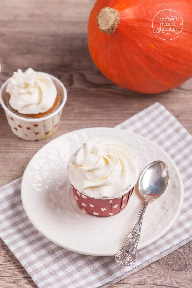 Kürbismuffins mit Zimtfrosting