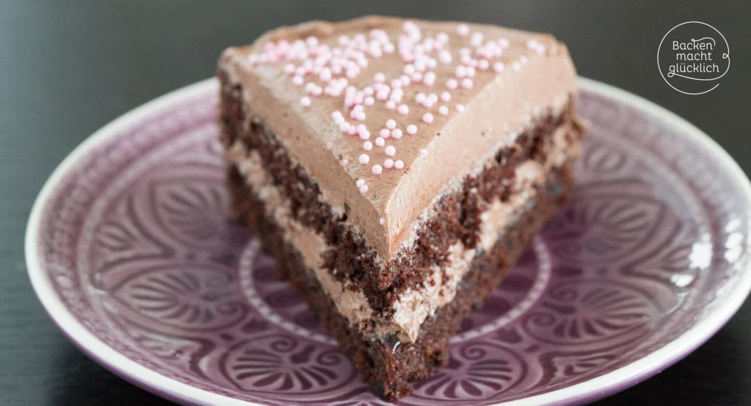 Schoko-Buttercreme-Torte | Backen macht glücklich Schoko-Buttercreme-Torte | Backen macht glücklich