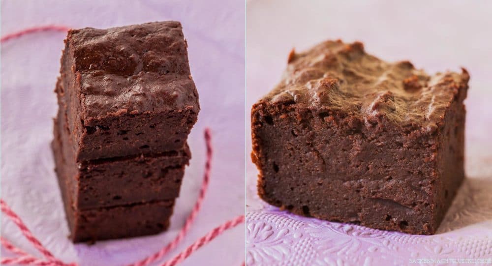 Schokobrownies mit Roter Bete