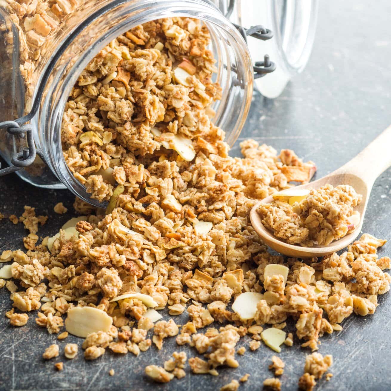 Selbstgemachtes Knuspermüsli | Backen macht glücklich