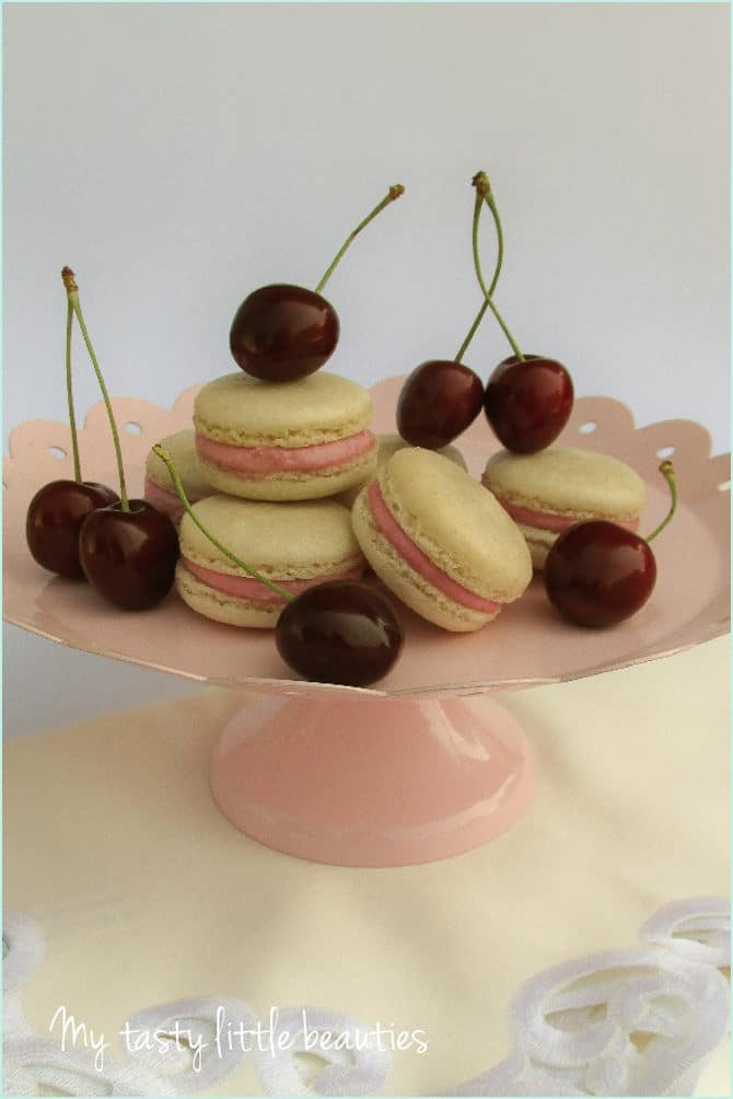 Kirsch-Macarons Rezept