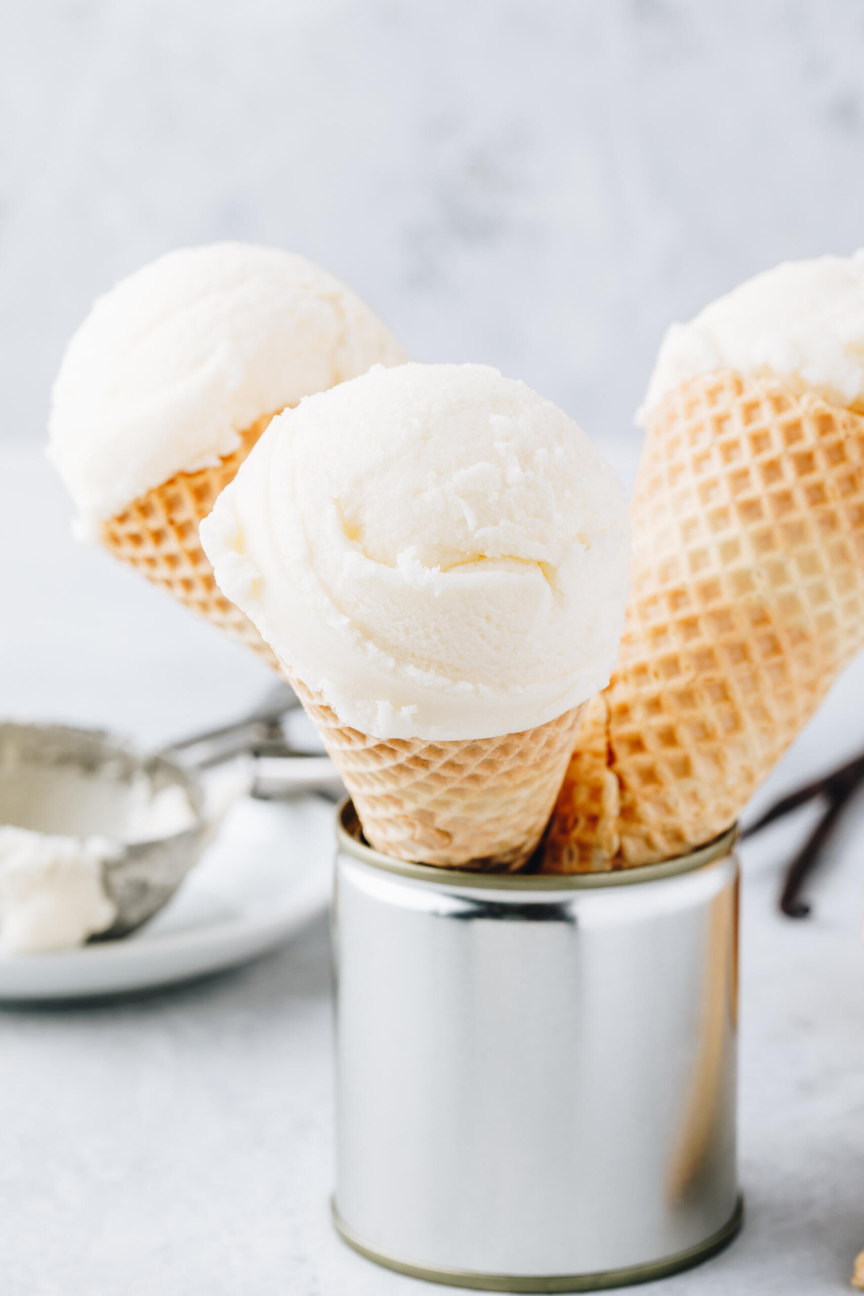 Vanille-Eis Rezept| Backen macht glücklich