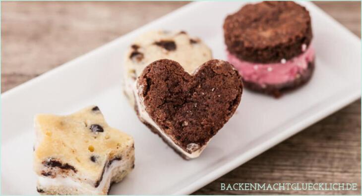 Ice Cream Sandwich selbermachen | Backen macht glücklich