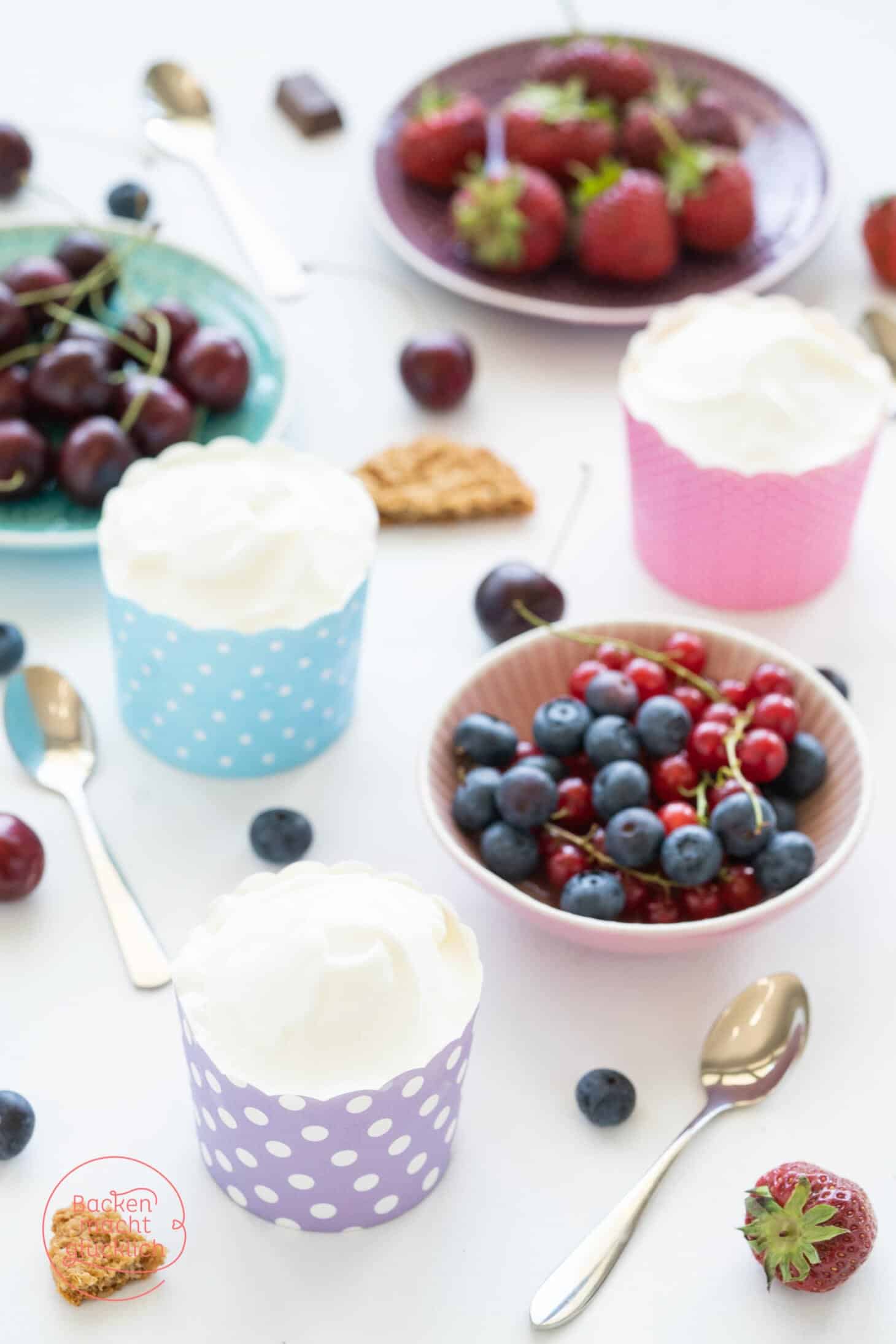 Frozen Yogurt selbermachen | Backen macht glücklich