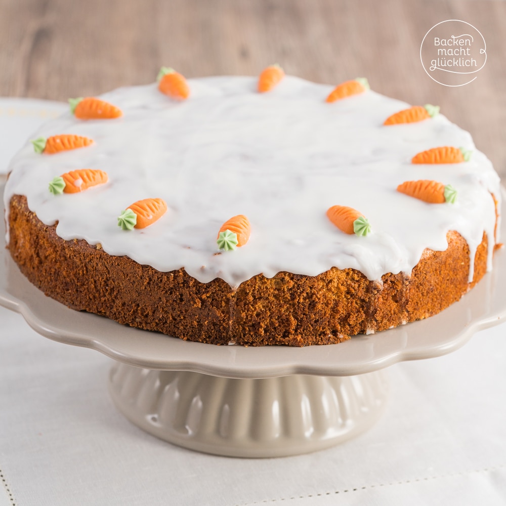 Moist carrot cake for Easter | Baking makes you happy - Menu Prices