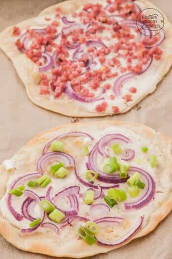 Flammkuchen klassisch einfach