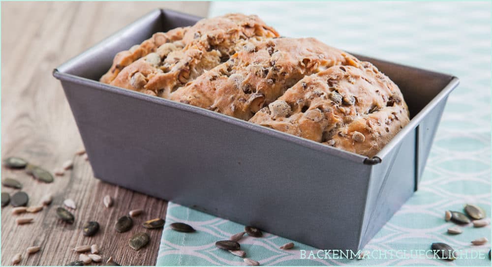 Nussbrot selberbacken Rezept