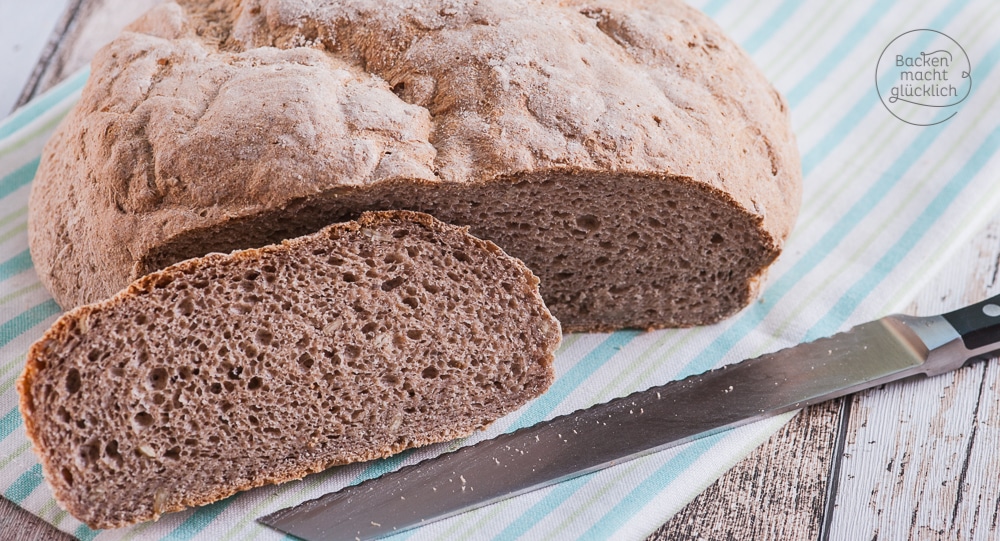 Einfaches glutenfreies Brot backen | Backen macht glücklich