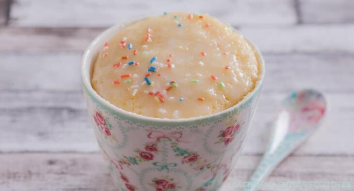 Mikrowellenkuchen Tassenkuchen Rezept
