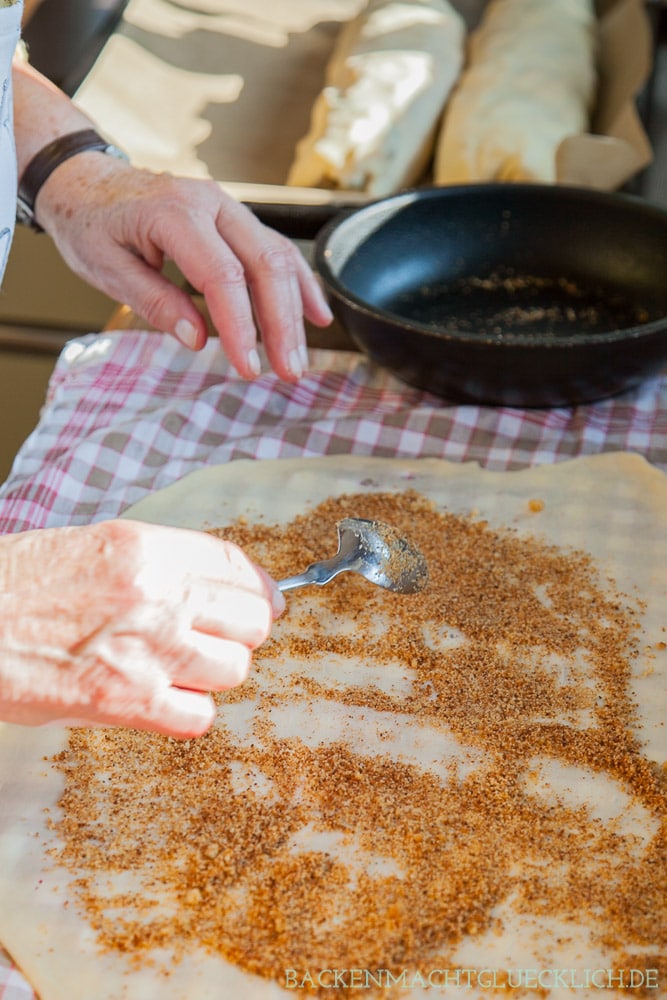 Apfelstrudel Füllung Rezept