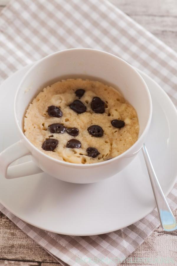 Tassenkuchen ohne Ei und Milch | Backen macht glücklich