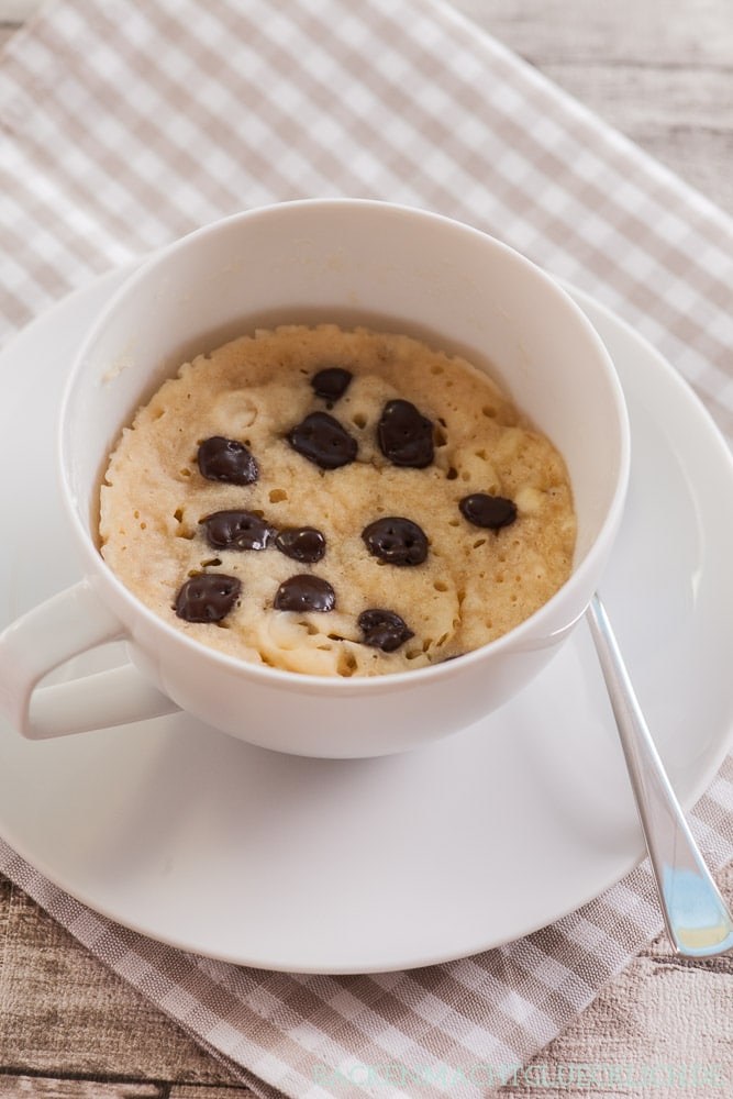 Veganer Mikrowellenkuchen Tassenkuchen ohne Ei