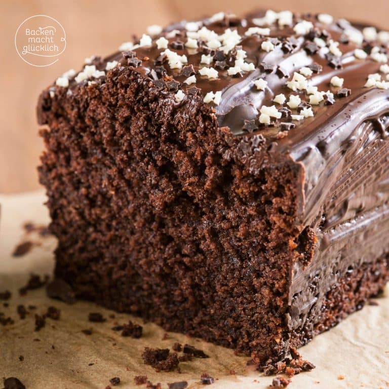 Einfacher saftiger Schokokuchen: Das Grundrezept