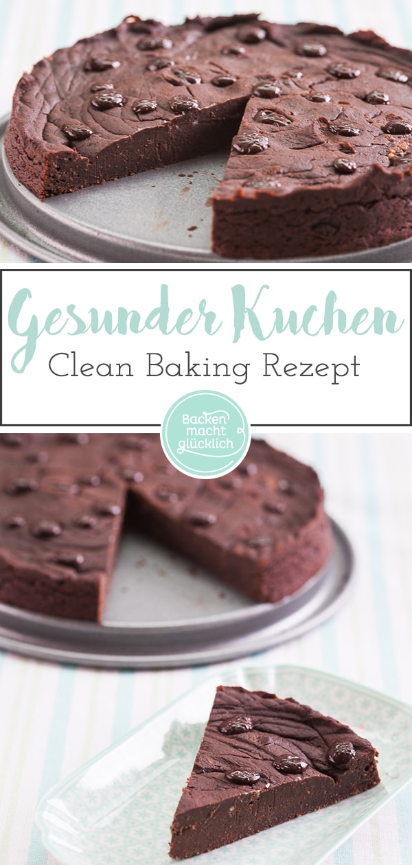 Genialer Clean-Eating-Kuchen: Dieser gesunde Schokokuchen ohne Mehl, Butter, Ei, Milch und Industriezucker schmeckt auch Veganern & Allergikern!