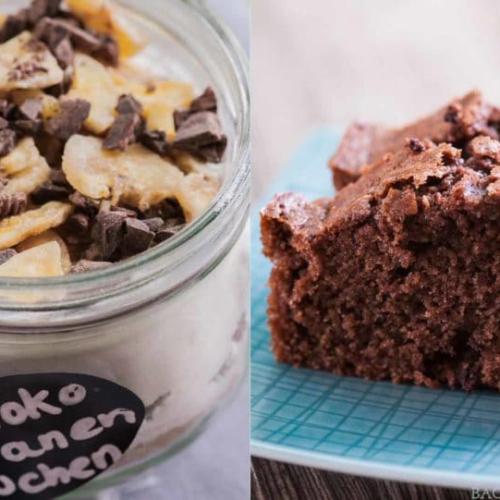 Schokokuchen Backmischung Im Glas Backen Macht Glucklich