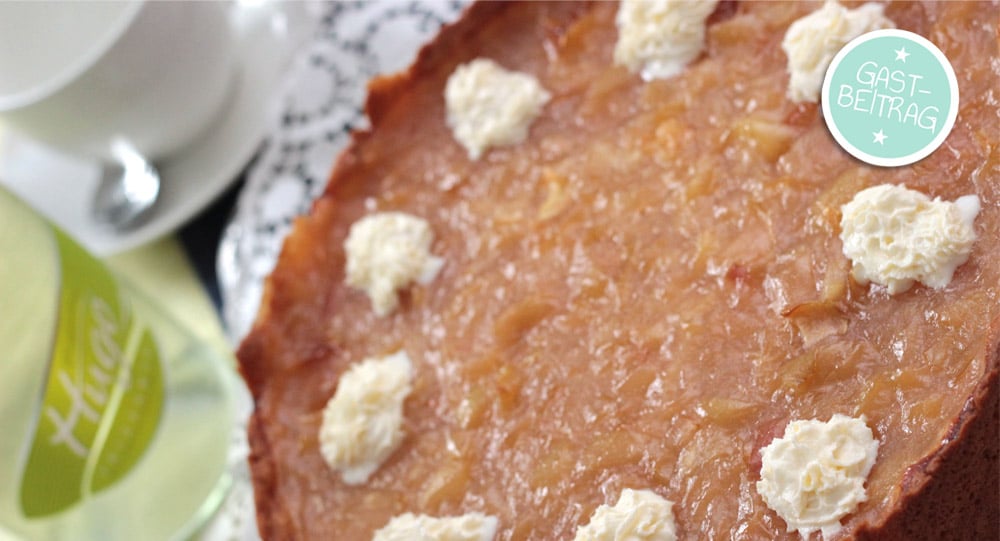 Apfel-Hugo-Kuchen