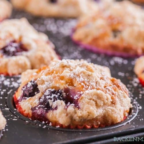 American Blueberry Muffins Rezept