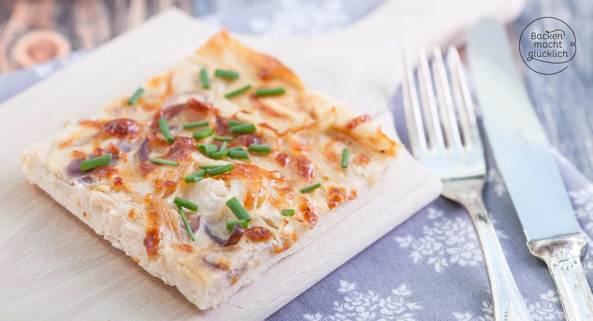 Zwiebelkuchen vom Blech