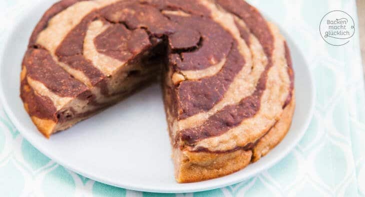 gesunder Bananenkuchen ohne Zucker und Ei