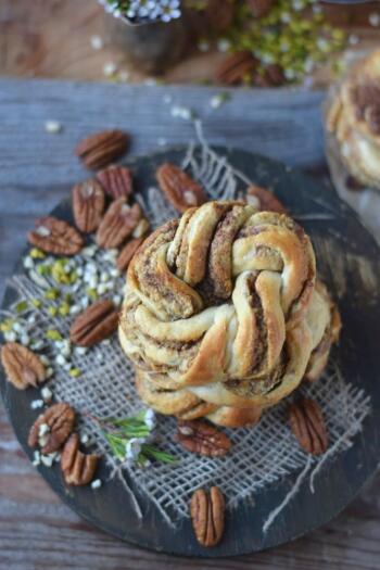 Rezept für Hefekränze mit Füllung