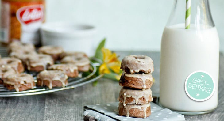 Mini-Donuts mit Karamell