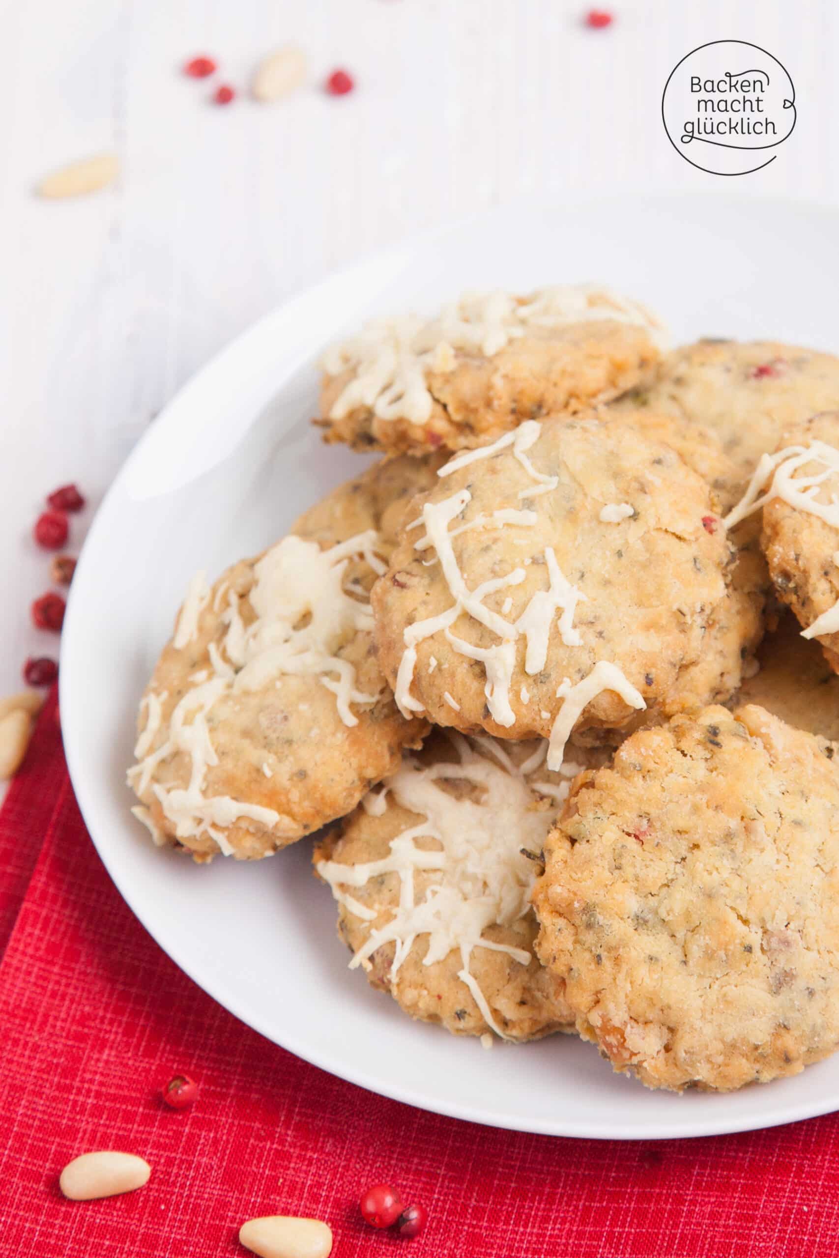 Cracker aus Backmischung im Glas